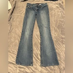 Y2K Mudd jeans low rise flare
